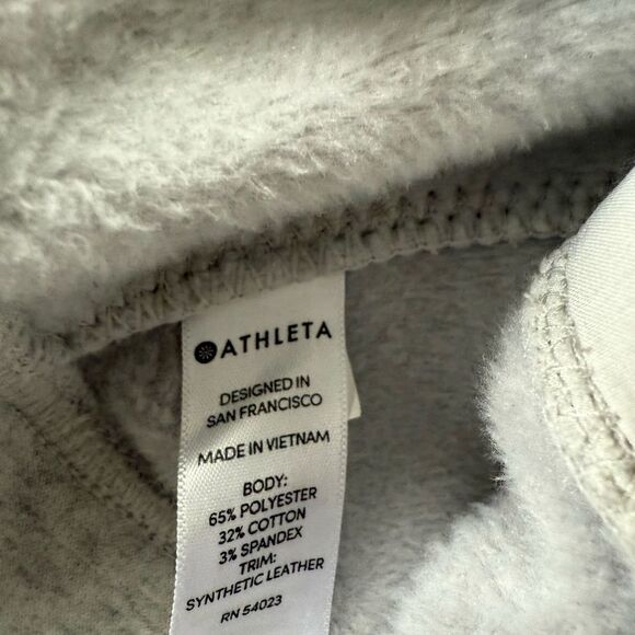 Athleta Cozy Karma Back Zip Dress - Picture 7 of 7